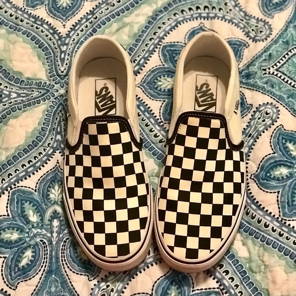 Vans Checkerboard Slip-Ons